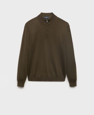 Men's Perkins Neck Wool Sweater