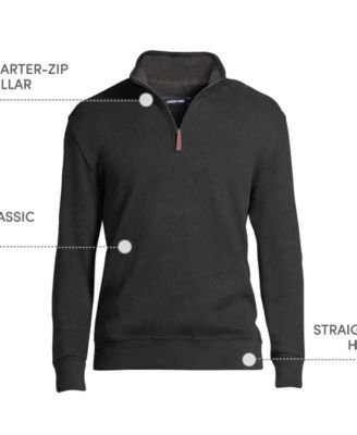 Men's Bedford Rib Quarter Zip Sweater