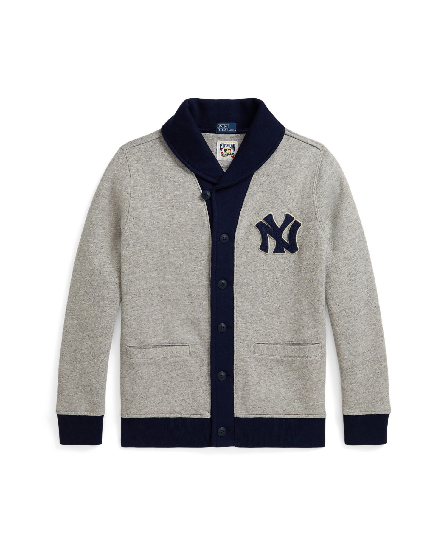 Toddler and Little Boys Long Sleeve Cardigan