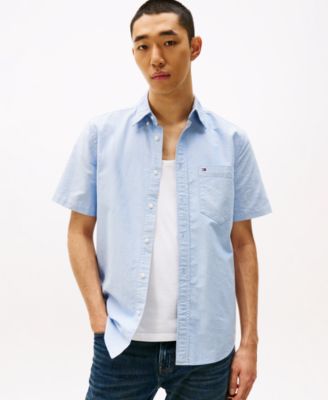 Tommy Hilfiger - Men's Heritage Oxford Regular-Fit Button-Down Shirt