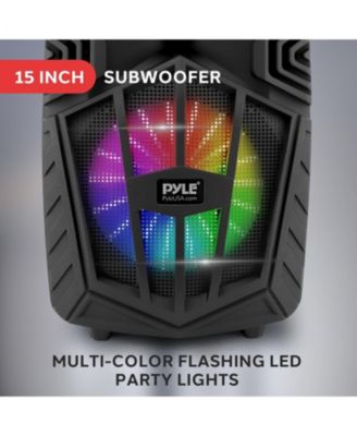 15   Bluetooth Portable PA Speaker - PA & Karaoke Party Speaker