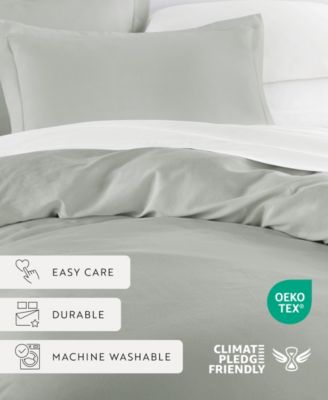 Ultra Soft Brushed Cotton 3-Pc. Duvet Cover Set, Twin/Twin XL