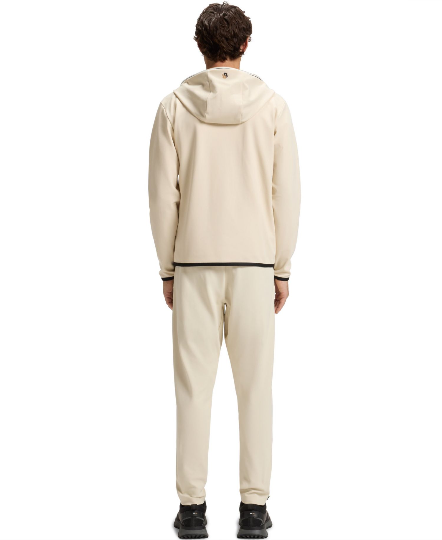 Men's Active Stretch-Gabardine Zip-Up Hoodie