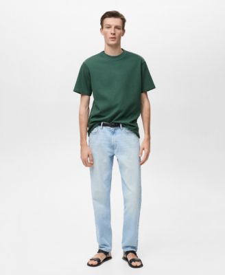 Men's Regular-Fit Textured T-Shirt