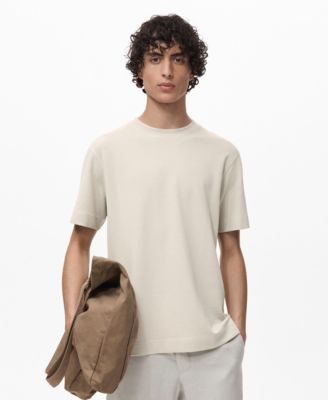 Men's Cotton Fine-Knit T-Shirt