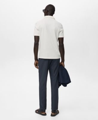 Men's Slim-Fit Cotton-Pique Polo Shirt