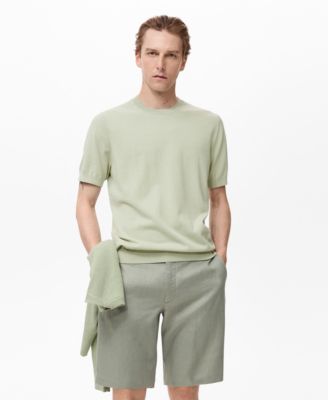 Men's Cotton Fine-Knit T-Shirt