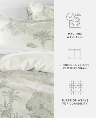 Timeless Pattern Reversible 3-Pc. Duvet Cover Set, King/California King