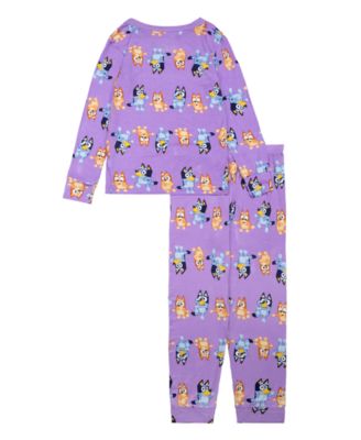 Big Girls' Long Sleeve Pajama Set