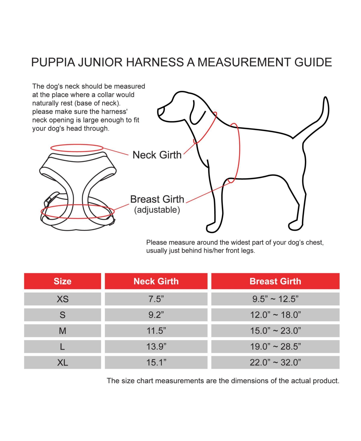 Puppia Junior Harness A