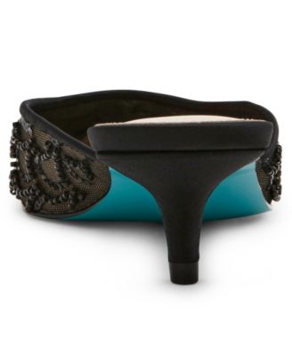 Women's Ellis Beaded Scalloped Mule Pumps