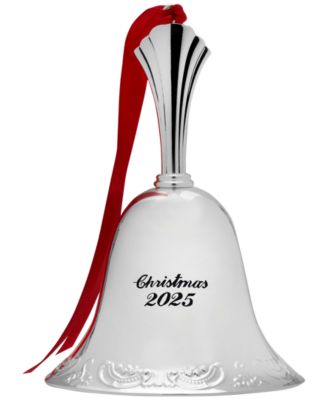 Wallace - 2025 Silver-Plated Grande Baroque Bell Ornament