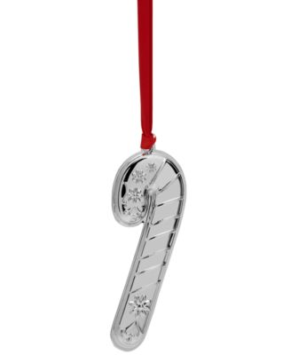 Wallace - 2025 Sterling Silver Candy Cane Ornament