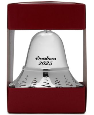 2025 Silver-Plated Musical Bell Ornament, 45th Edition