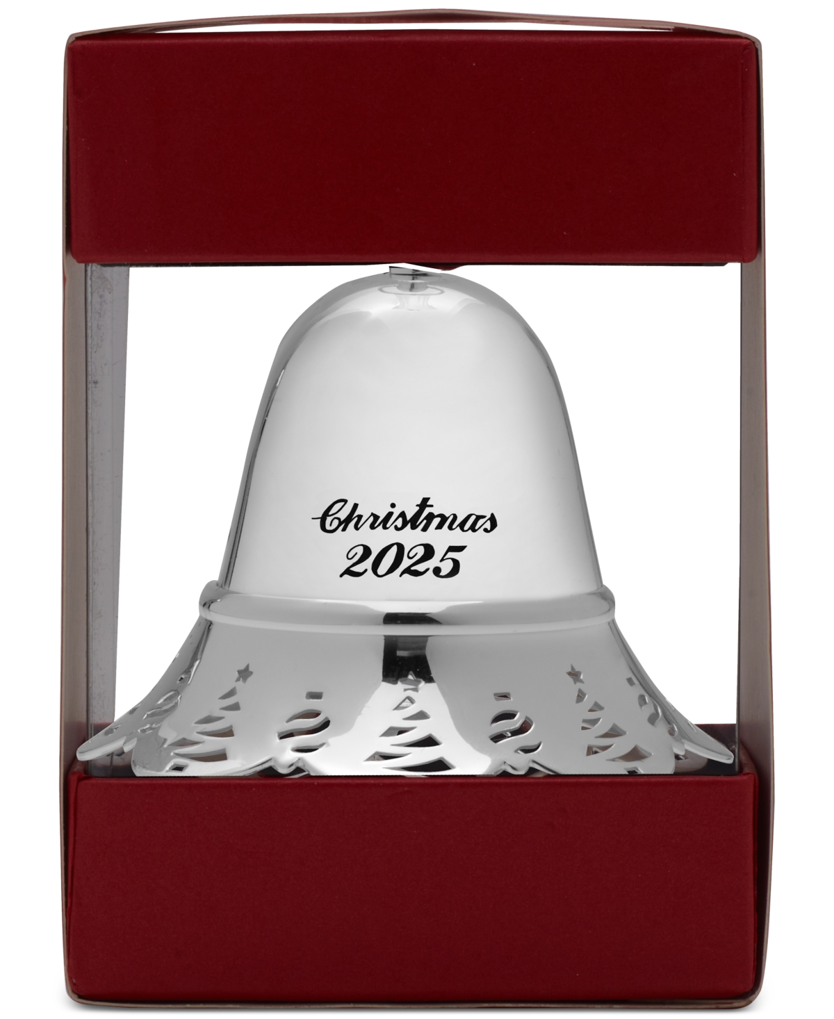 Towle 2025 Silver-plated Musical Bell Ornament, 45th Edition In Silver