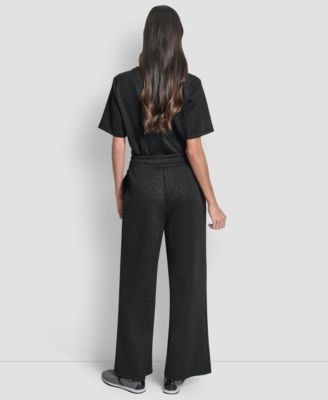 Women's Debossed Logo Pull-On Pants