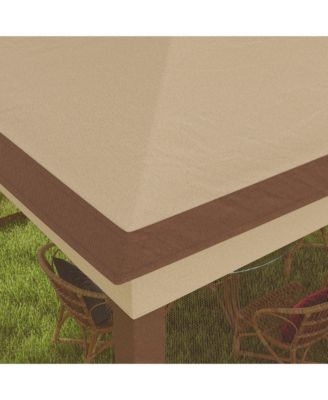 11' x 11' Pop- Up Gazebo Canopy with Carrying Bag,