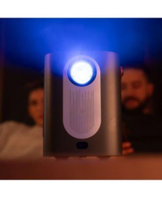 Portable Home Projector with Handle for Indoor Streaming Full HD with HDMI Connection 1608005