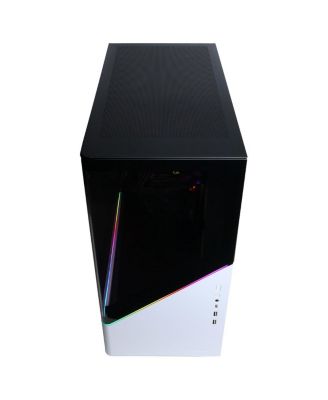 Gamer Supreme Liquid Cooled Gaming Desktop Computer, Intel Core i7-14700F 2.1GHz, 16GB RAM, 2TB SSD, NVIDIA GeForce RTX 5060 8GB, Windows 11 Home, White