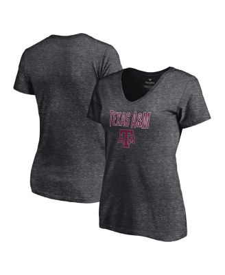 Fanatics - Women's Black Texas A&M Aggies Team Lockup V-Neck T-Shirt
