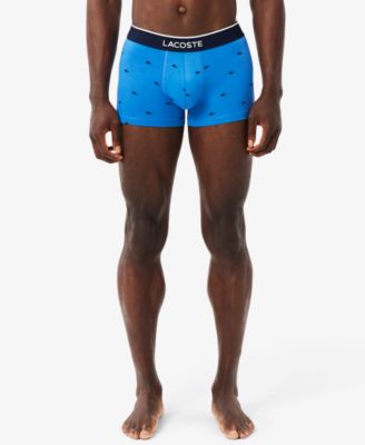 Lactose Men's 3-Pack Cotton Stretch Mini-Crocodile Trunks