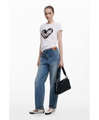 Women's Medium 3D embossed bag