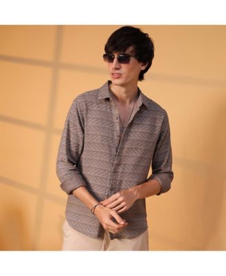 Men's Earthy Lined Shirt