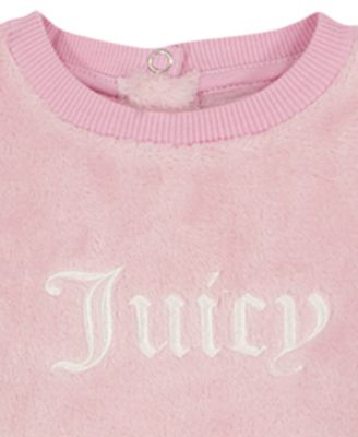 Baby Girls' Sherpa Top and Pant, 2-Piece Set