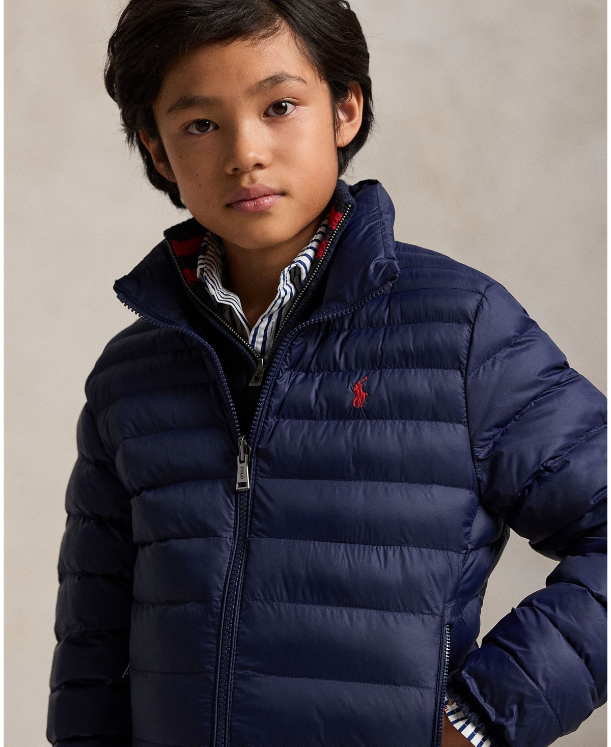 Polo Ralph Lauren Big Boys P-Layer 2 Packable Quilted Jacket