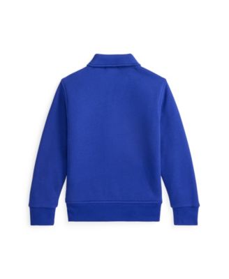 Toddler and Little Boys 2-7 Fleece Quarter-Zip Pullover Sweatshirt