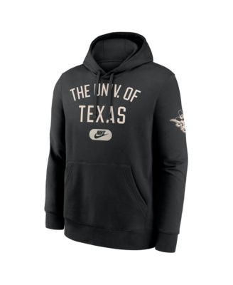 Men's Black Texas Longhorns Fashion Club Pullover Hoodie