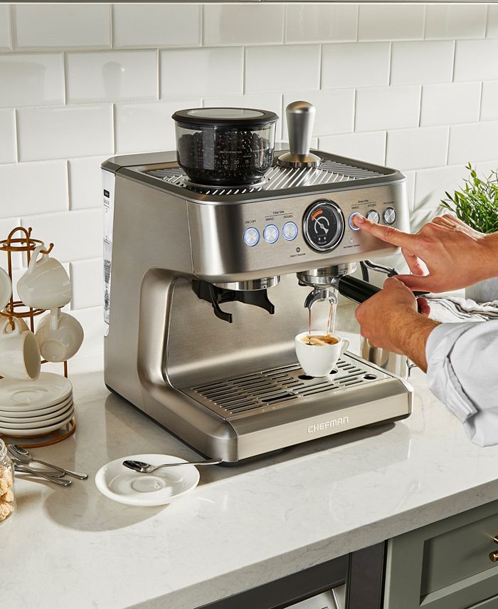 Chefman Crema Supreme Espresso Machine - Silver - No Size