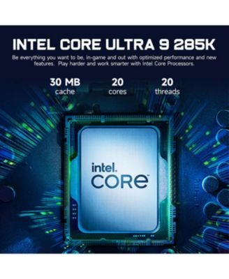 Omen 45L Gaming Tower Desktop Intel Core Ultra 9 285K 16GB RAM NVIDIA GeForce RTX 5080 1TB SSD Storage Windows 11 Home - Black