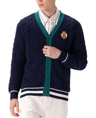 Men's Cable Knit Cardigan