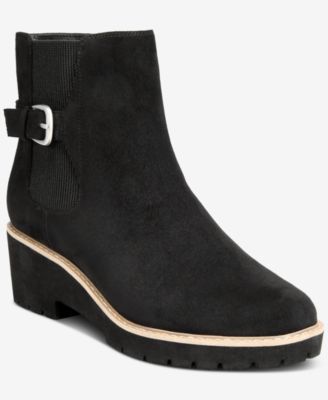 Style & Co - Women's Vaill Lug Wedge Booties