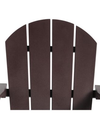 Outdoor Patio Porch Rocking Adirondack Chair (Set of 2)