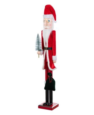 42" Wooden Christmas Santa Nutcracker