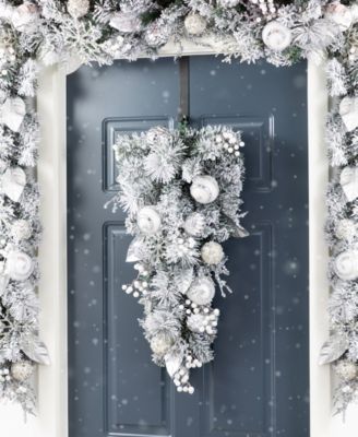 30" Christmas Ornament and Berry Teardrop