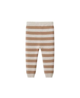 Baby Striped Sweater with Truck Set