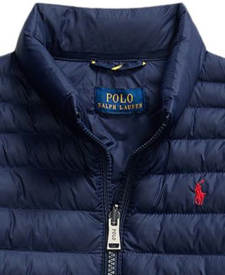 Toddler and Little Boys P-Layer 2 Packable Quilted Jacket