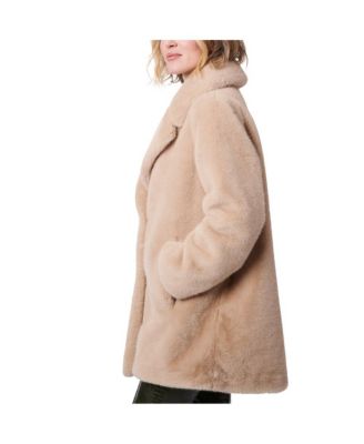 Women's Swing Faux Fur Coat