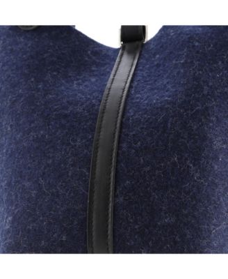 Pre-Owned Hermes PM Picotin Lock Bag Felt with Leather