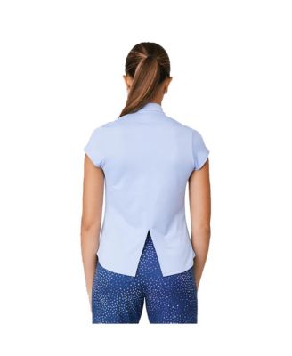 Lilac Dream Cap Sleeve Womens Golf Top
