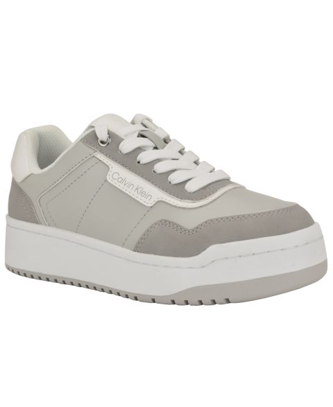 Женские кроссовки Calvin Klein Adryen Lace-Up, цвет: Светлый сланцевый
