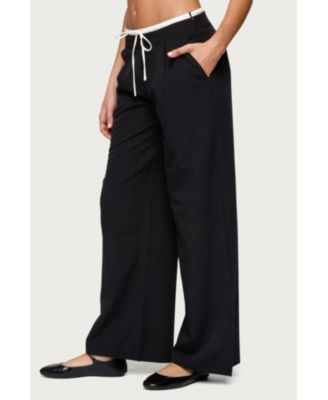 Women's Peekaboo Drawstring Pants
