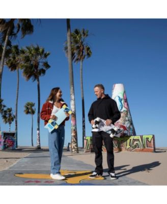 Cal7 Bomb Series 22 x 7.5 inch Mini Cruiser Skateboard - Bumblebee