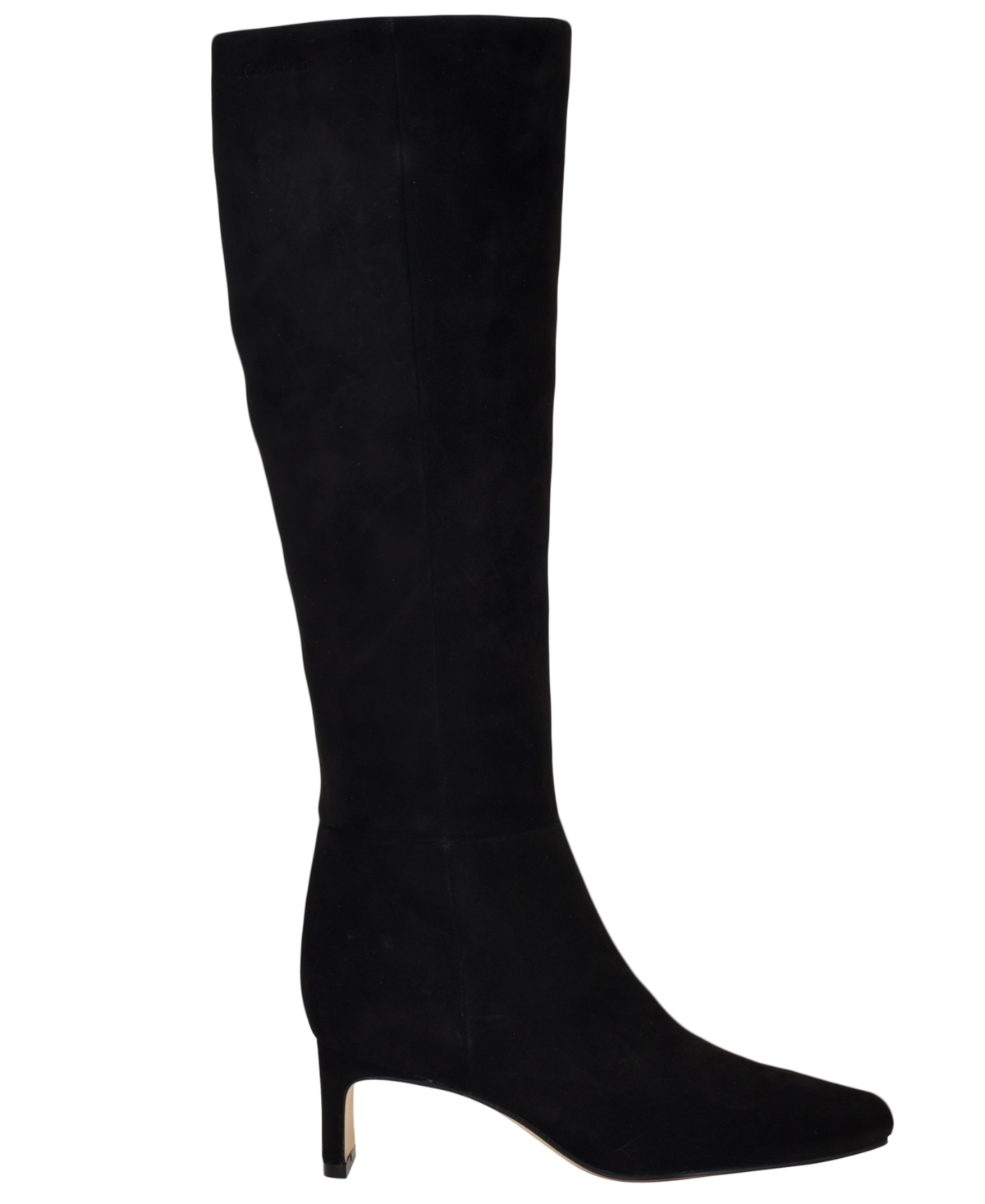 Calvin Klein Caterine Knee High Boot In Black