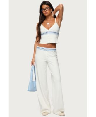 Women's Miya Stripey Knit Pants