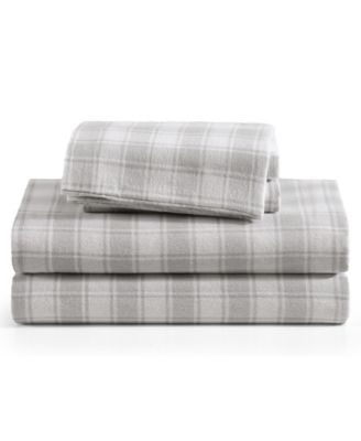 Printed Flannel 4-Pc. Sheet Set, Queen