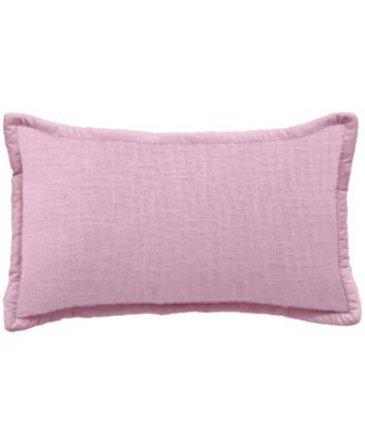 Honeycomb Handwoven Decorative Pillow, 14" x 24"